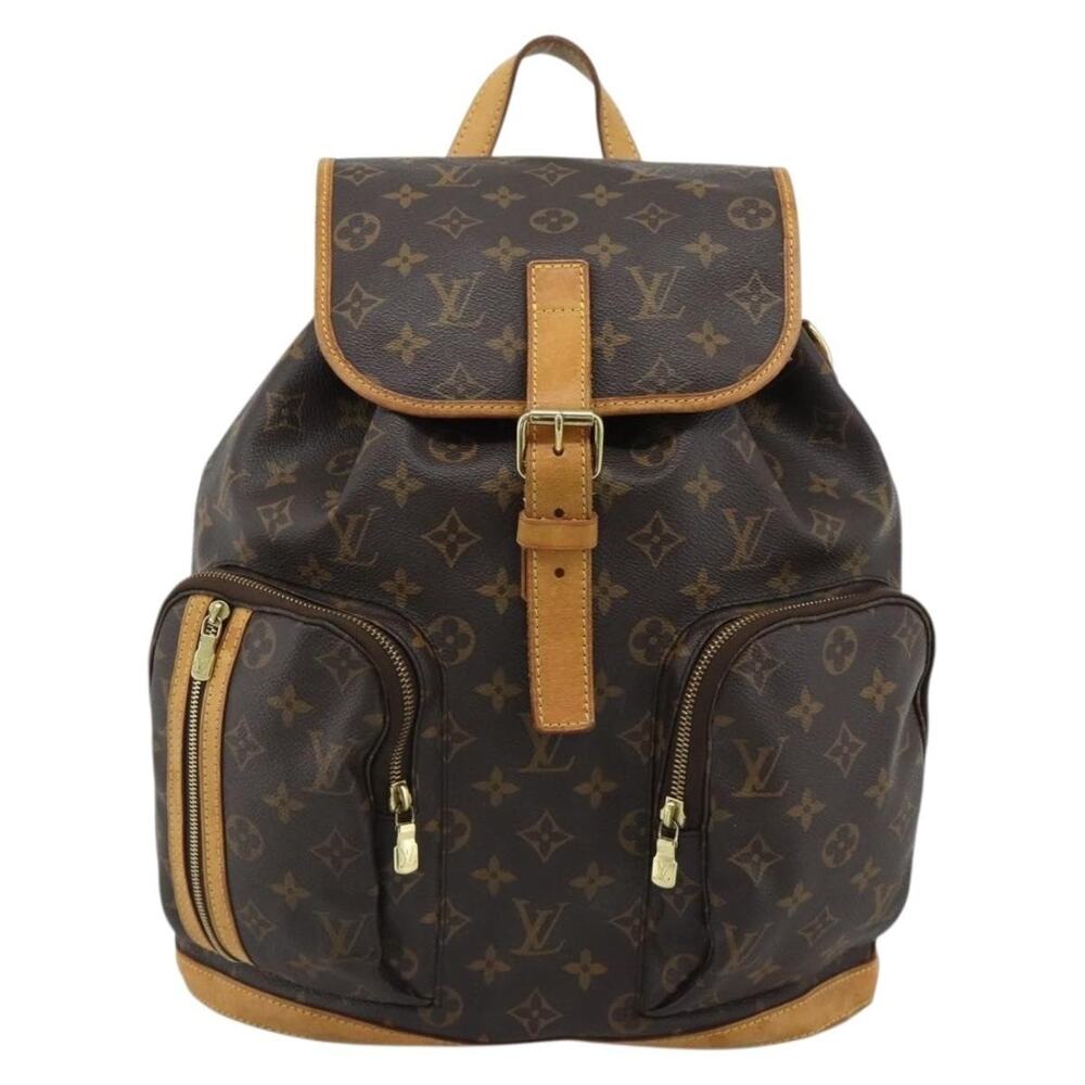 Louis Vuitton Monogram Sac A Do Bosphore Backpack Brown